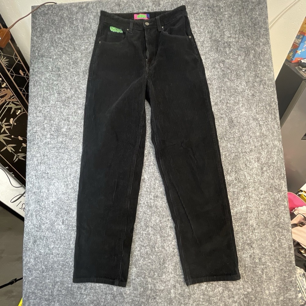 Empyre‎ Tori Women's Corduroy Baggy Fit Pants Wide Straight Leg Skate